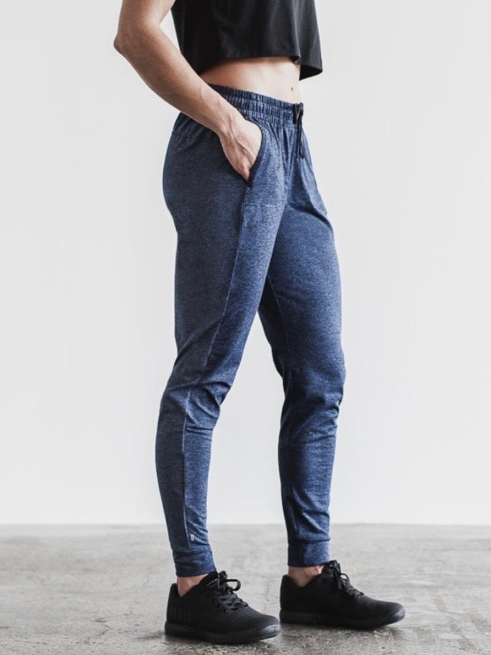 NOBULL Dark Navy Heather Jogger Size M